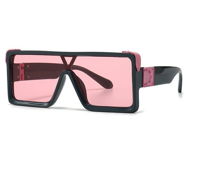 Stylish Vintage Oversized Square Sunglasses