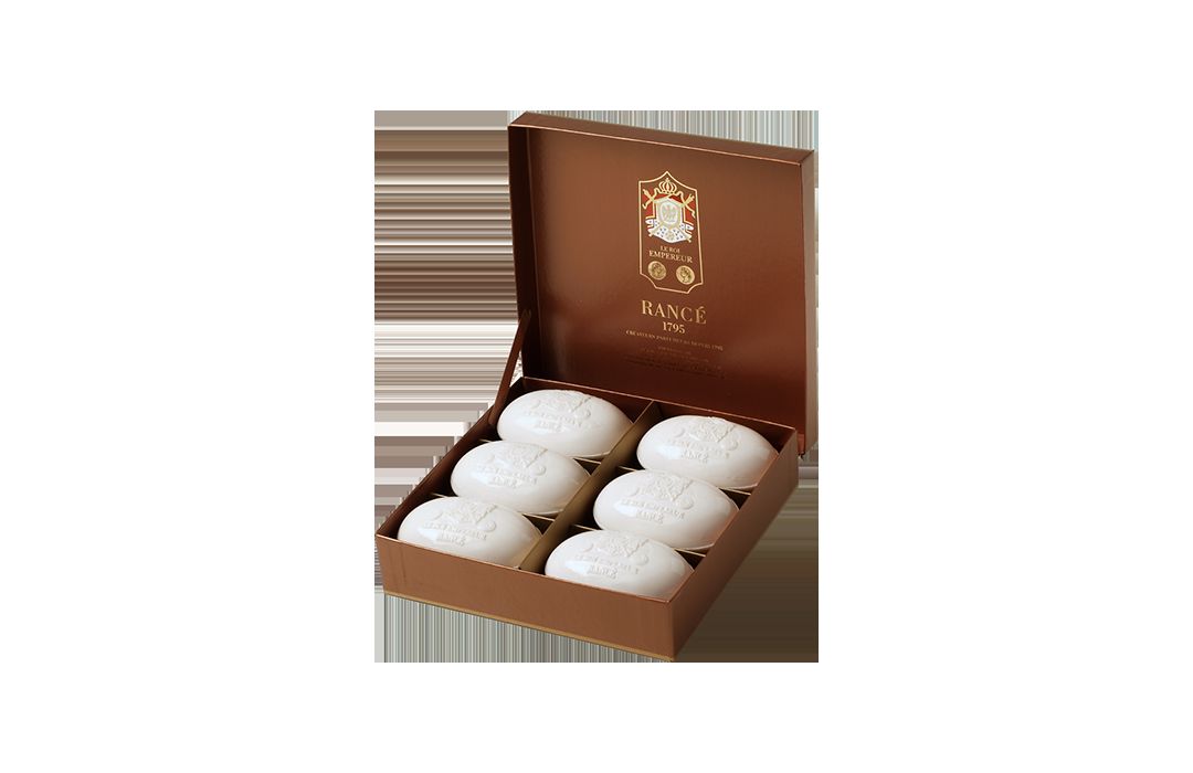 Rance Le Roi Empereur Luxury Soap Set - 6 Elegant Bars