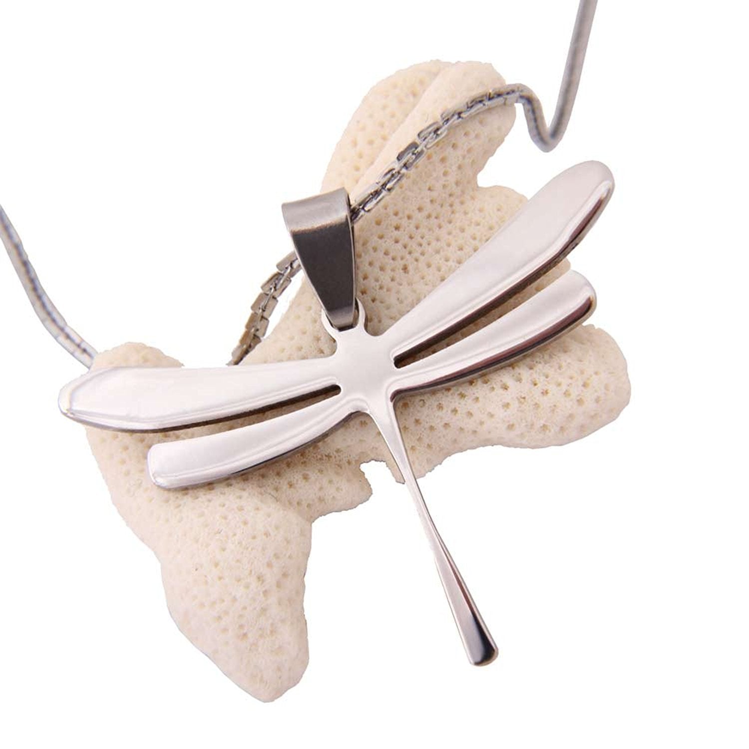 Glamorous Dragonfly Pendant Necklace for Women