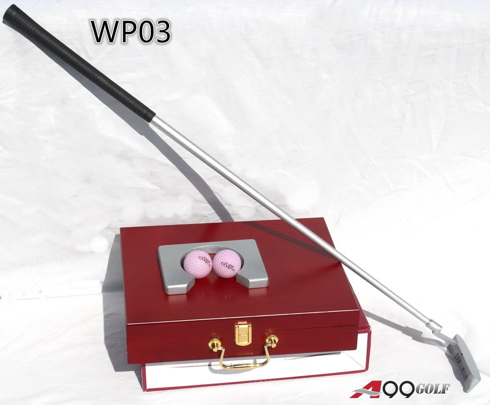 Executive WP03 Golf Putting Set with Wooden Case