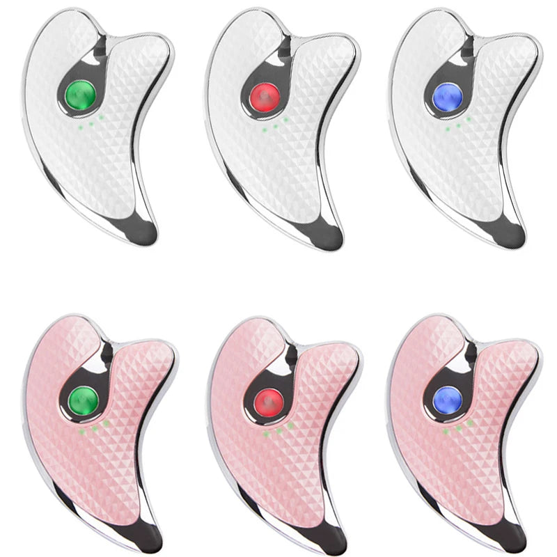 Advanced Microcurrent Guasha Massager for Face and Body