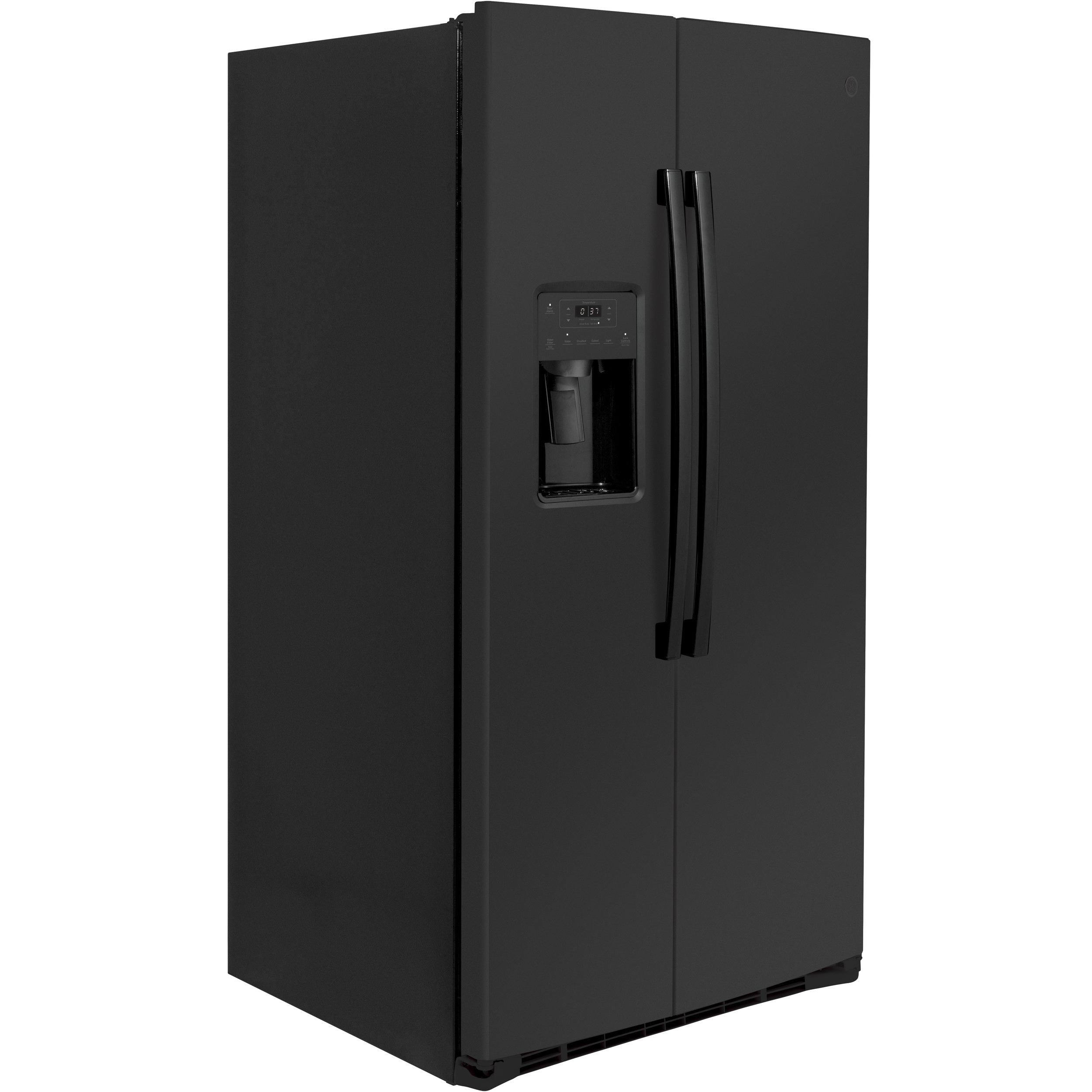 GE 36-inch Side-by-Side Refrigerator with Water/Ice Dispenser, 25.1 cu.ft.