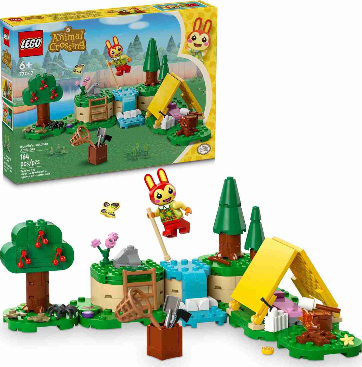 LEGO® Animal Crossing Bunnies Outdoor Activities Playset