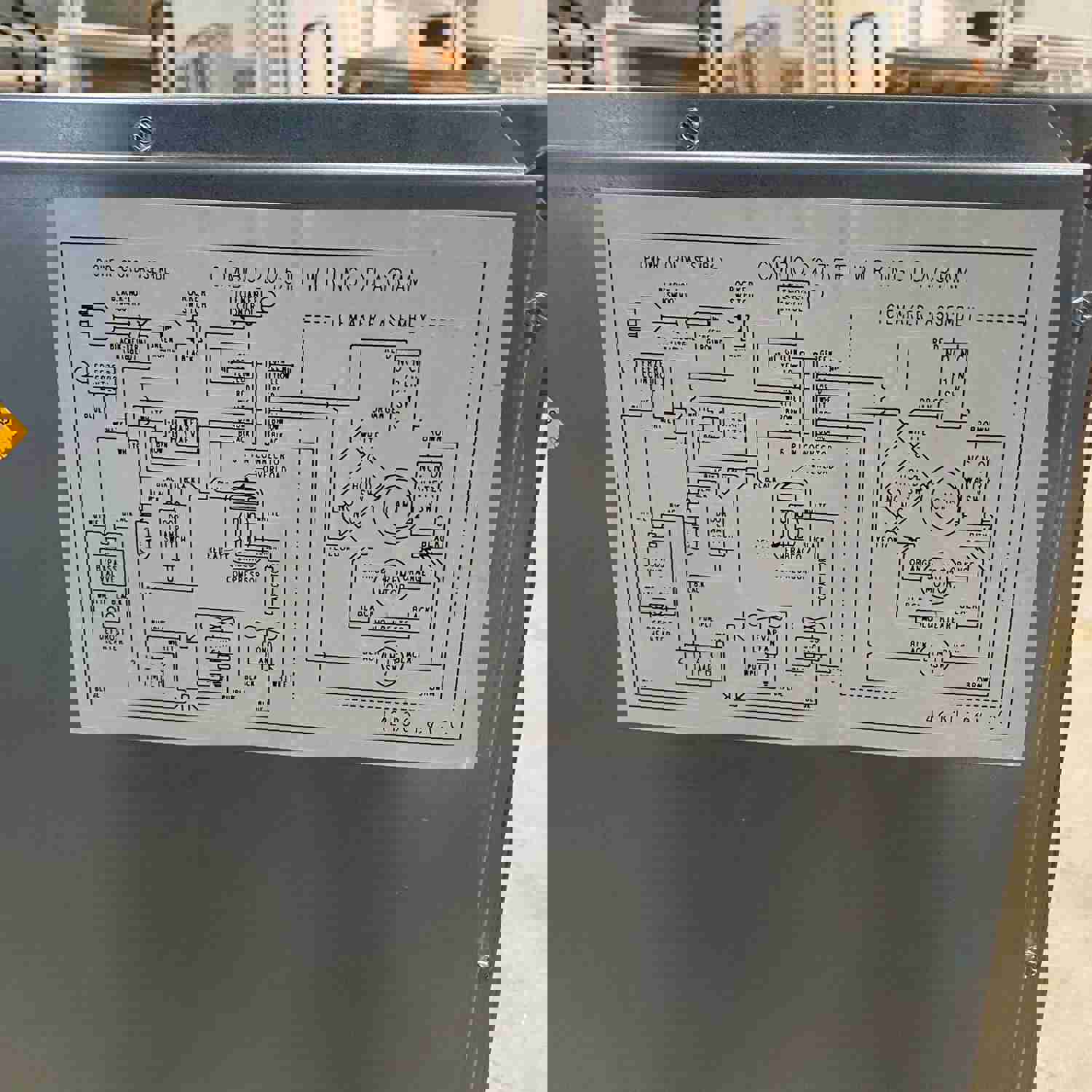 Refurbished Uline Échelon™ 24" Built-In Combo Ice Maker/Refrigerator U-C02075FS-00