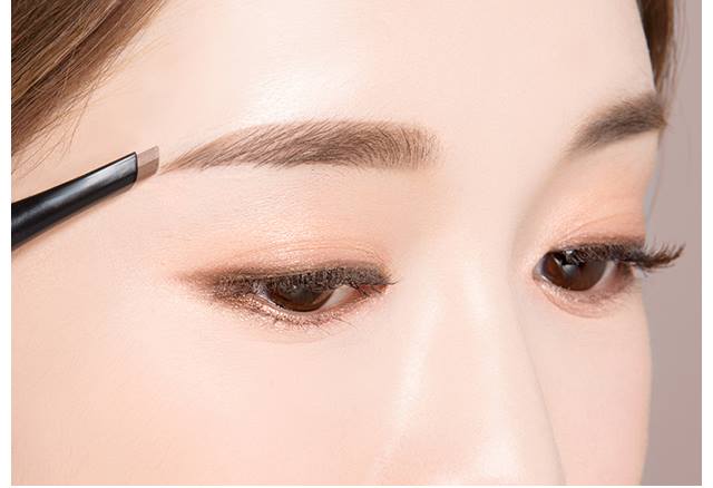 APIEU Edge Brow Pencil 0.35g (4 Colors) - Precision Eyebrow Makeup Tool