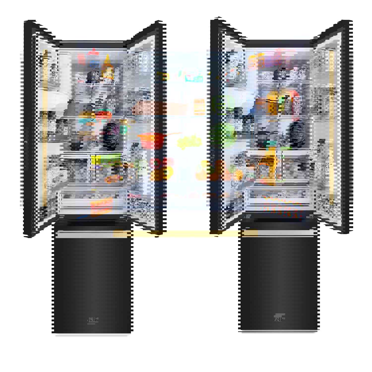 ZLINE Autograph Edition 36" French Door Refrigerator with External Water Dispenser