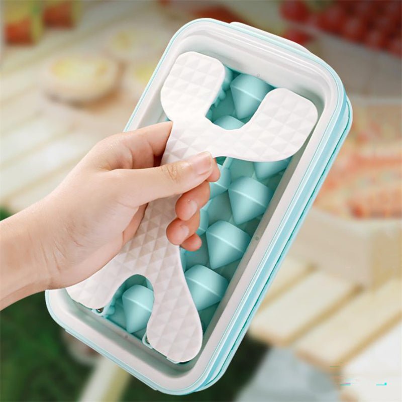 Portable Silicone Ice Ball Mold with Water Bottle Lid - Eco-Friendly Summer Cooling Gadget