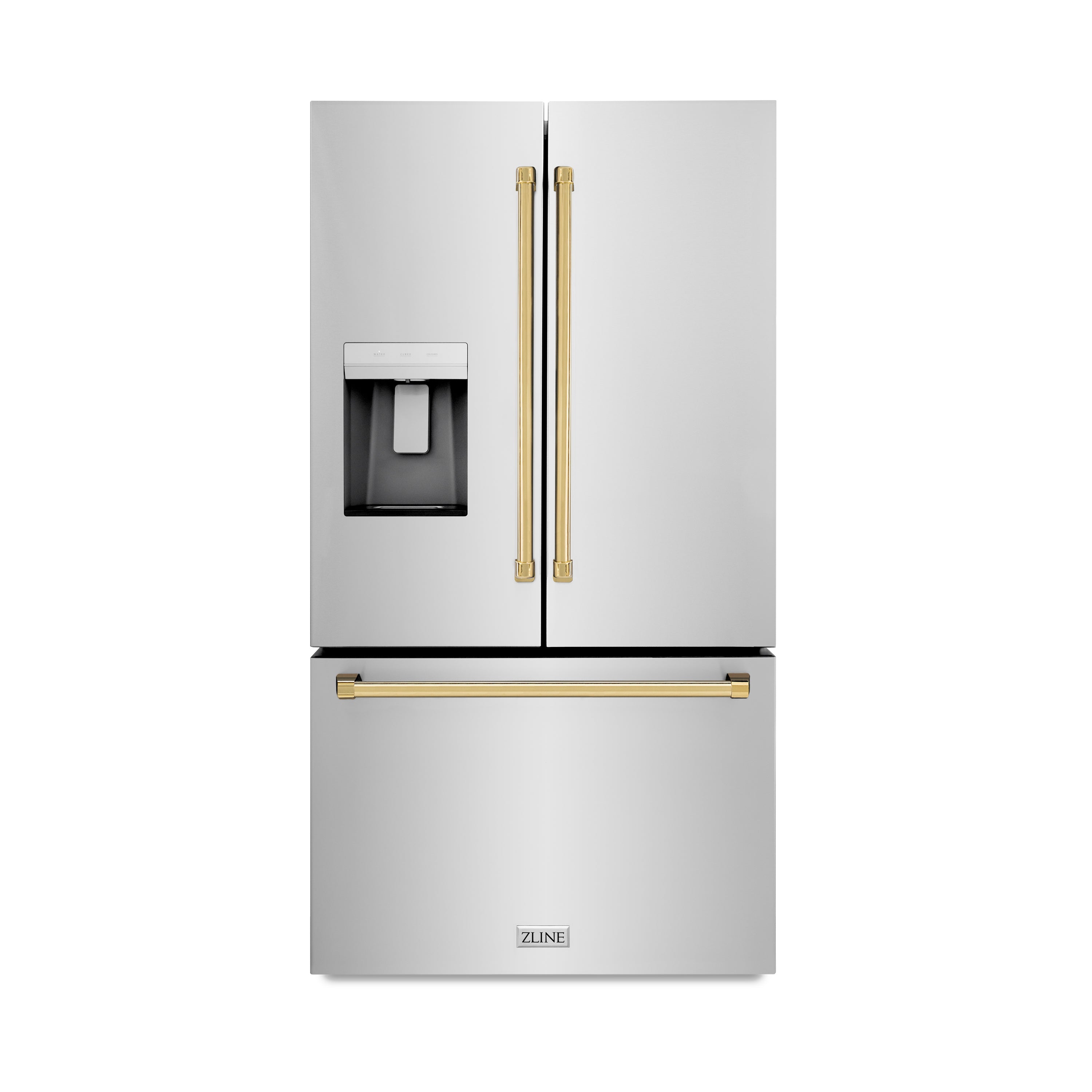 ZLINE Autograph Edition 36" French Door Refrigerator with External Water Dispenser