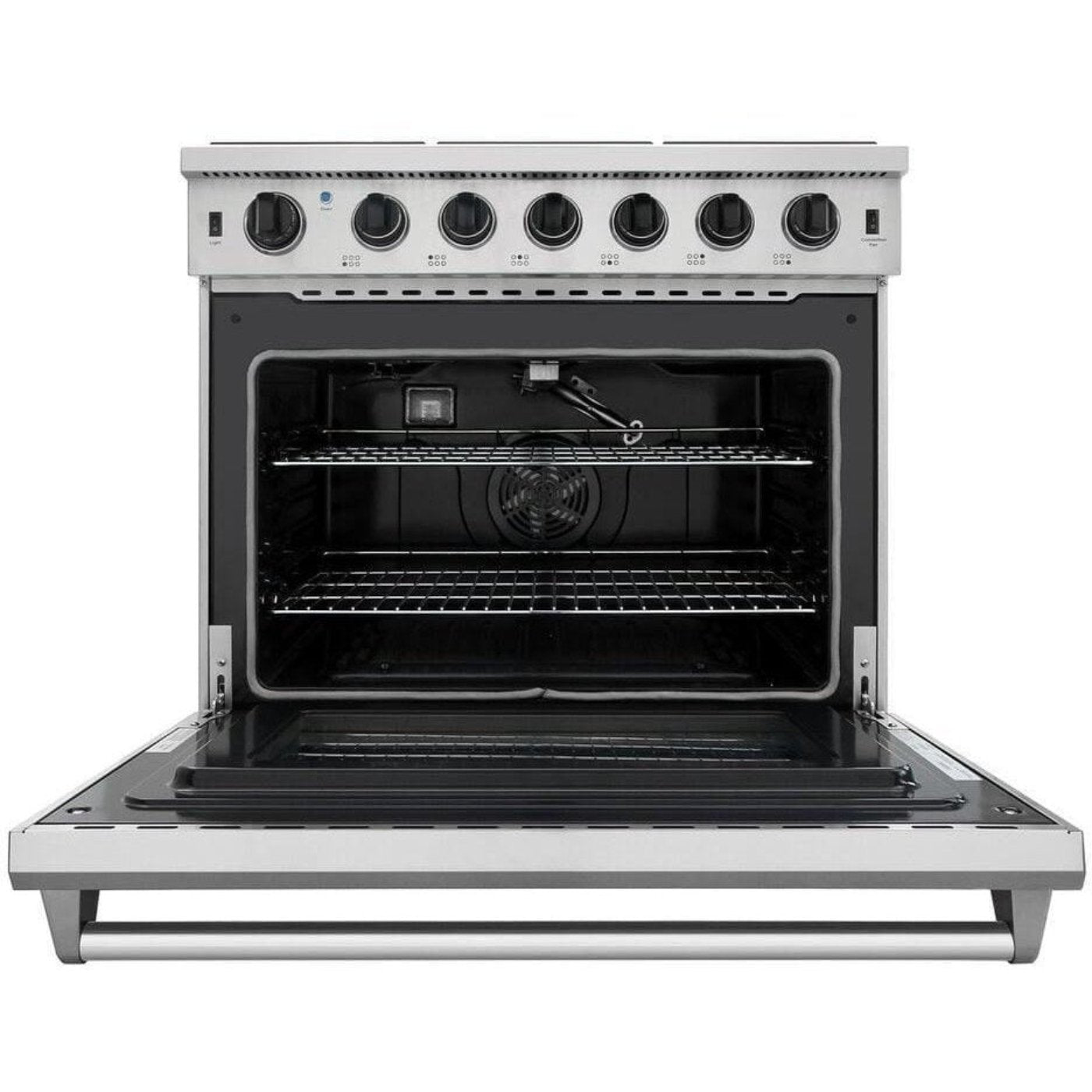 Thor Kitchen Pro-Style Appliance Package - 36" Range, Hood, Fridge, More
