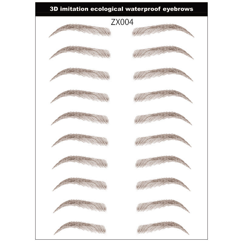 4D Imitation Eyebrow Tattoos - Natural Look, Easy Application