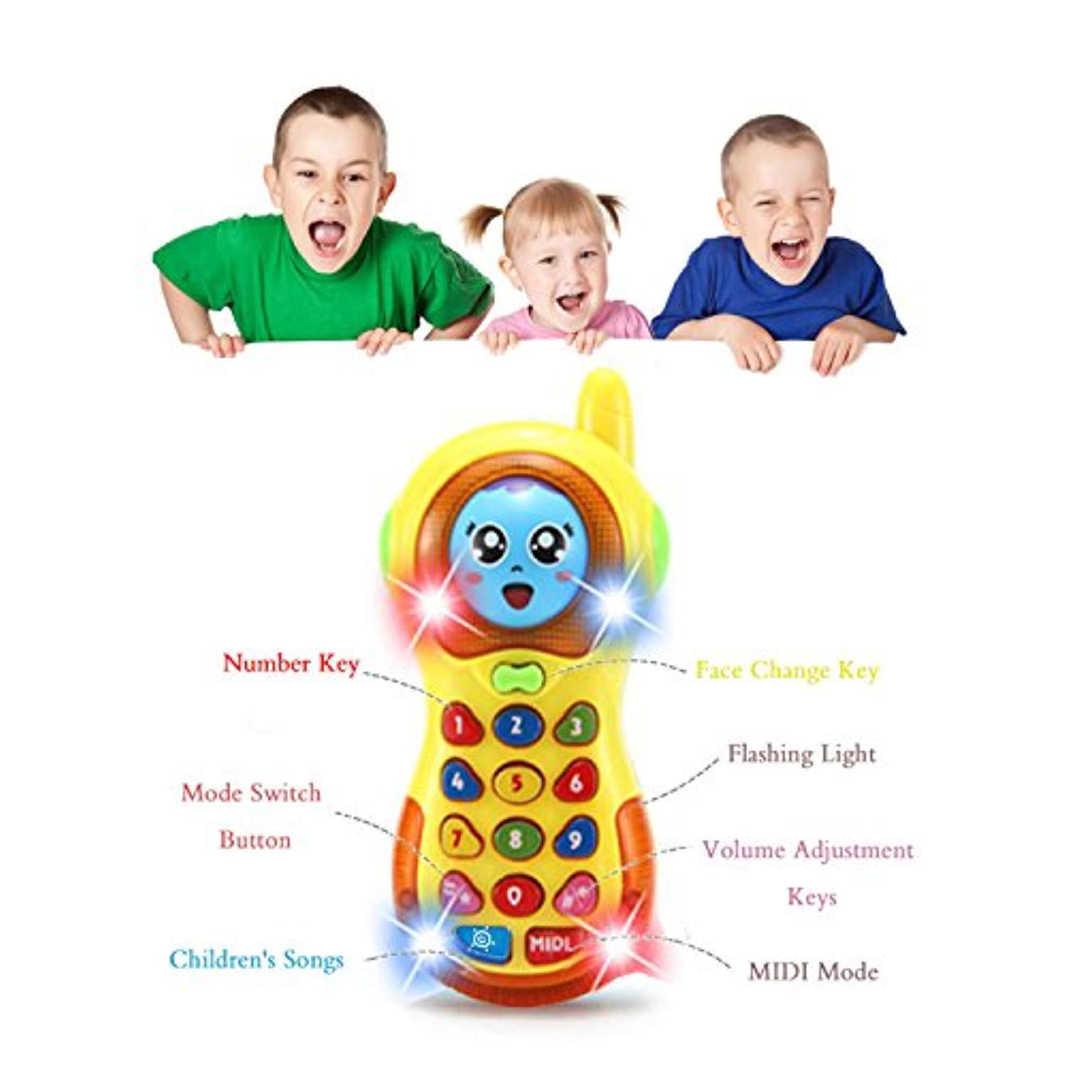 SUGOO Baby Toy Phone - Safe, Educational, and Fun for Infants