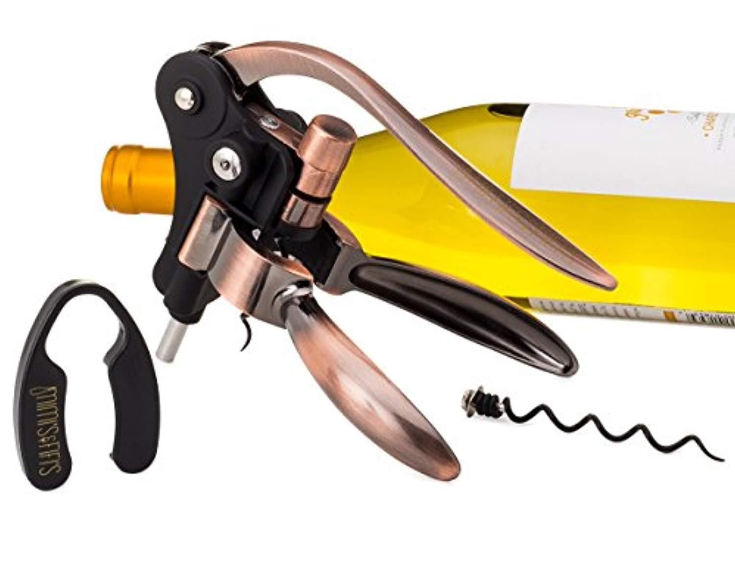 Durable & Stylish Wine Opener with Foil Cutter - Perfect for Any Occasion