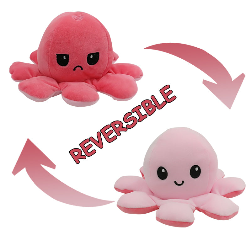 Cuddly Reversible Octopus Plush - Double the Fun!