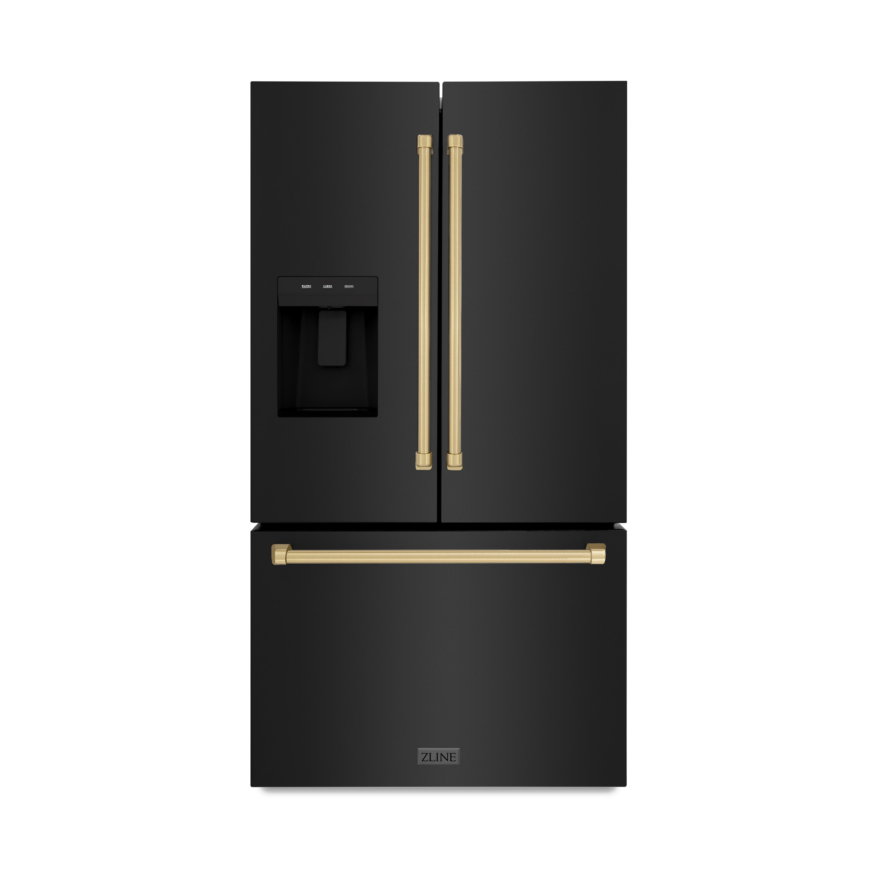 ZLINE Autograph Edition 36" French Door Refrigerator with External Water Dispenser
