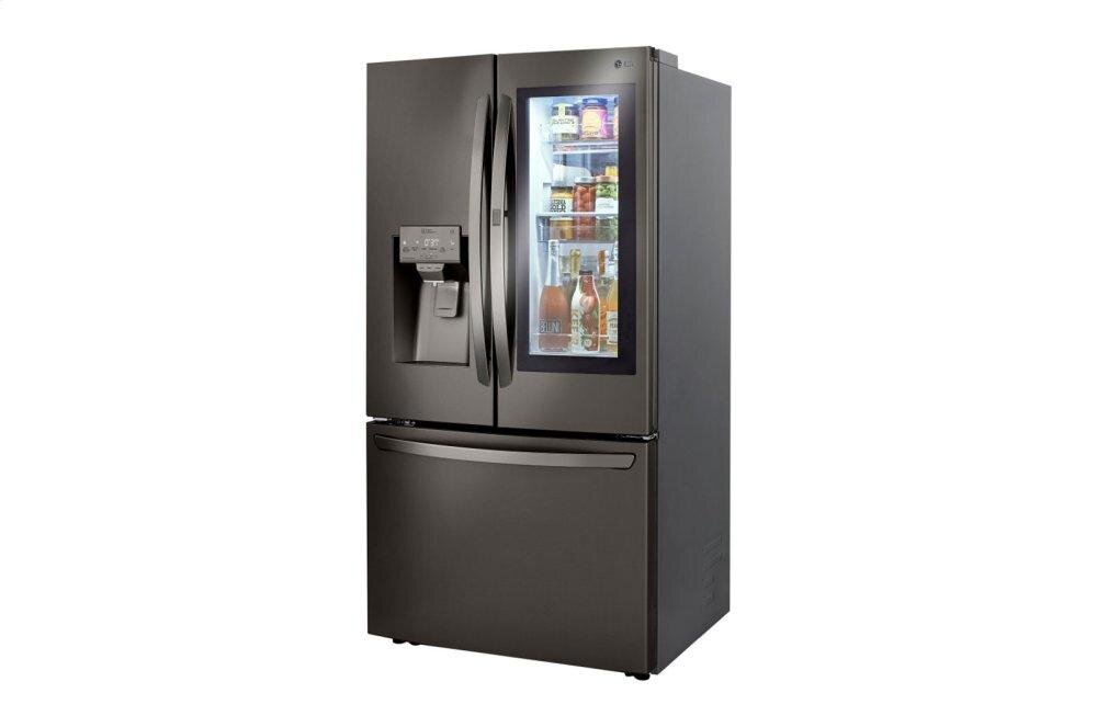 LG LRFVC2406D 24 Cu. Ft. Smart Wi-Fi Enabled Instaview Door-In-Door Counter-Depth Refrigerator