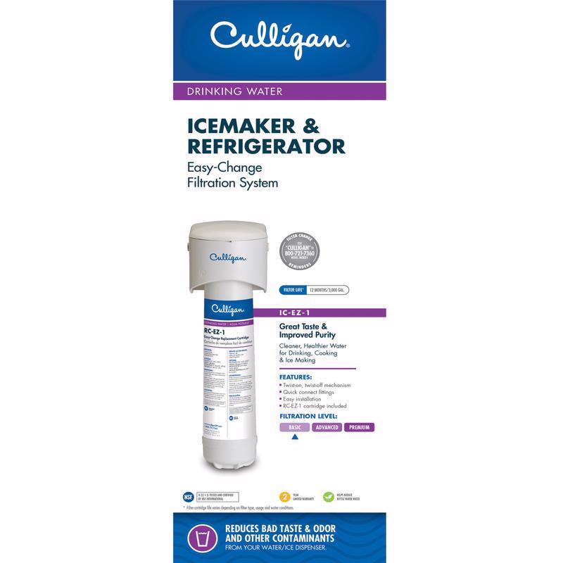 Culligan IC-EZ-1 Ice Maker & Refrigerator Dispenser Filter