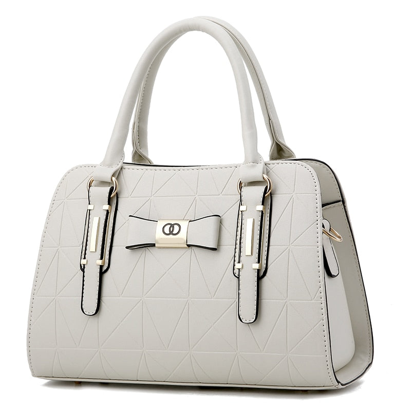 NEWPOSS 2020 Women's Leather Shoulder Bag, Large Capacity Tote with Top Handle