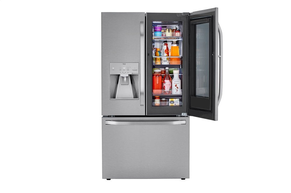 LG Studio 24 Cu. Ft. Smart Wi-Fi Enabled Instaview Door-In-Door Counter-Depth Refrigerator