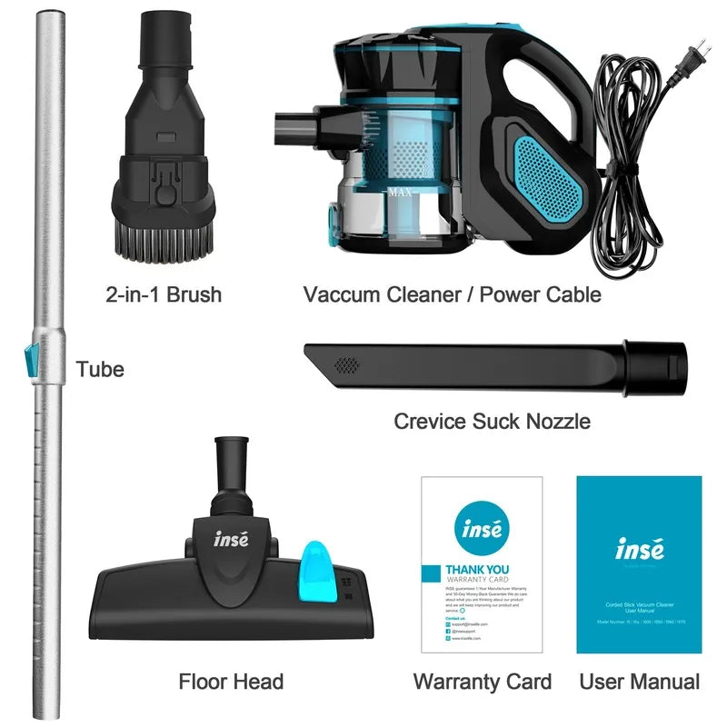 Powerful INSE I5 Handheld Vacuum Cleaner for Efficient Home Hygiene