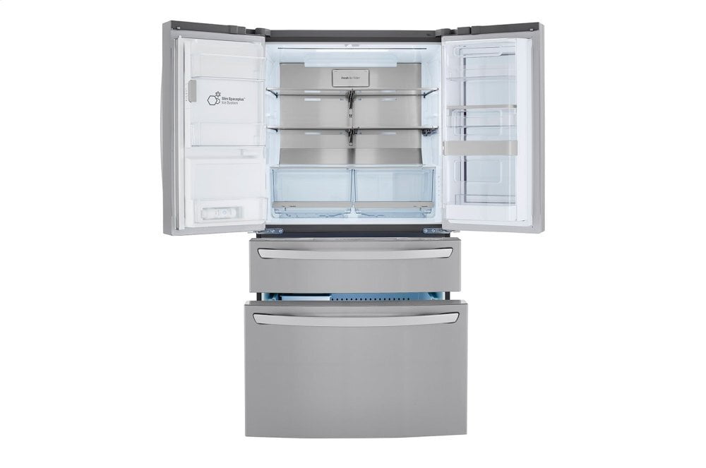 LG LRMVC2306S 23 Cu. Ft. Smart Wi-Fi Enabled Instaview Door-In-Door Counter-Depth Refrigerator