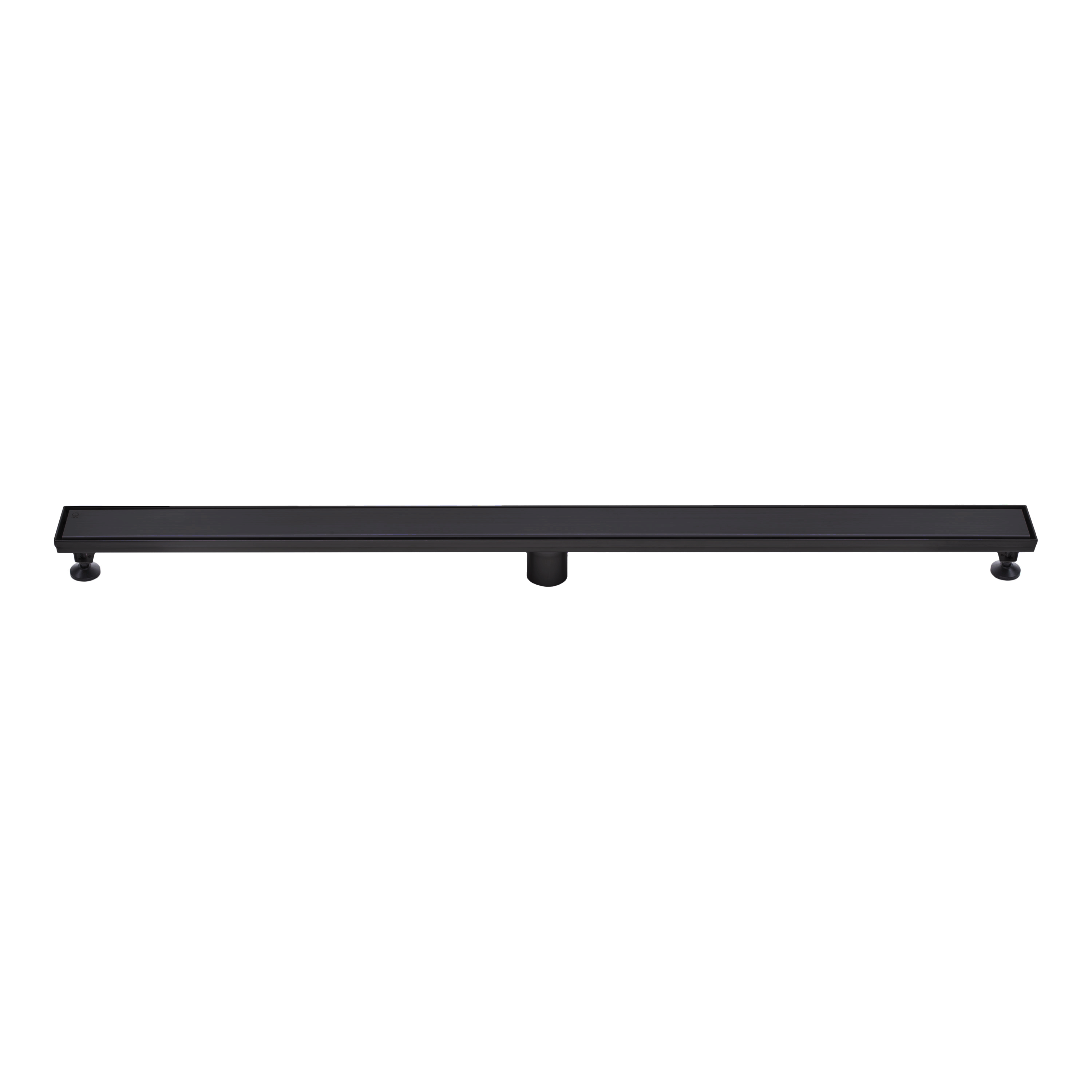 BAI 0511 Stainless Steel 60-inch Linear Shower Drain in Matte Black
