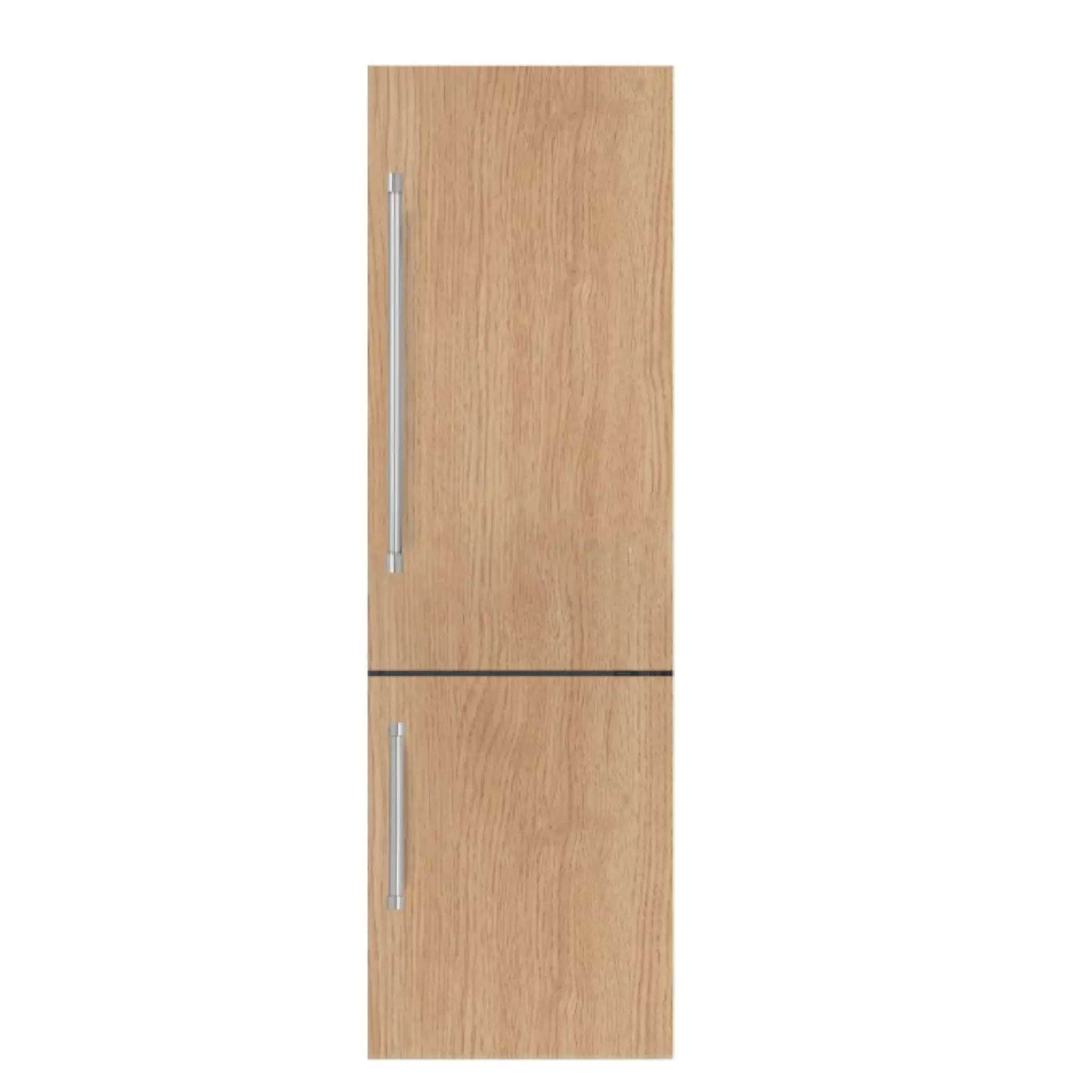 Forte 24" Built-In Bottom Freezer Refrigerator with Ice Maker