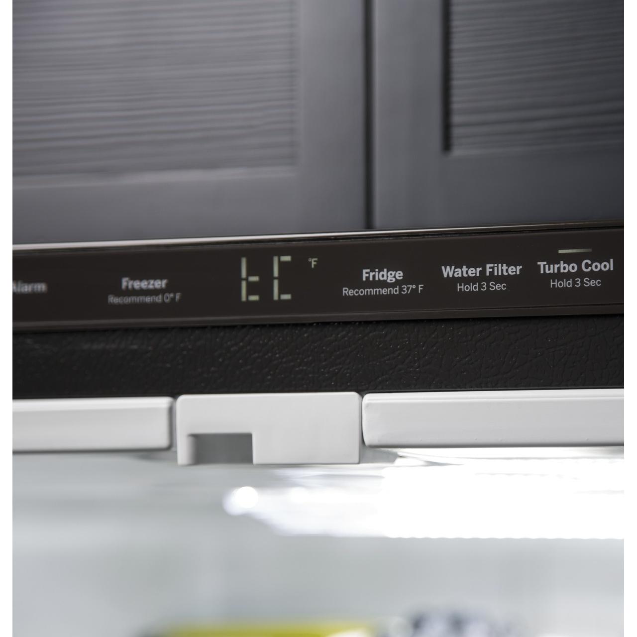 GE 30-inch French 3-Door Refrigerator with Interior Ice Maker