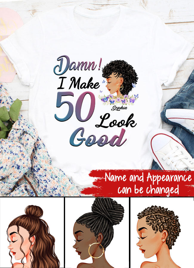 Celebrate 50 Years in Style with Our Unique 50th Birthday T-Shirt for Women