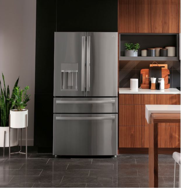 GE Profile 4-Door French Door Refrigerator with Smart Features