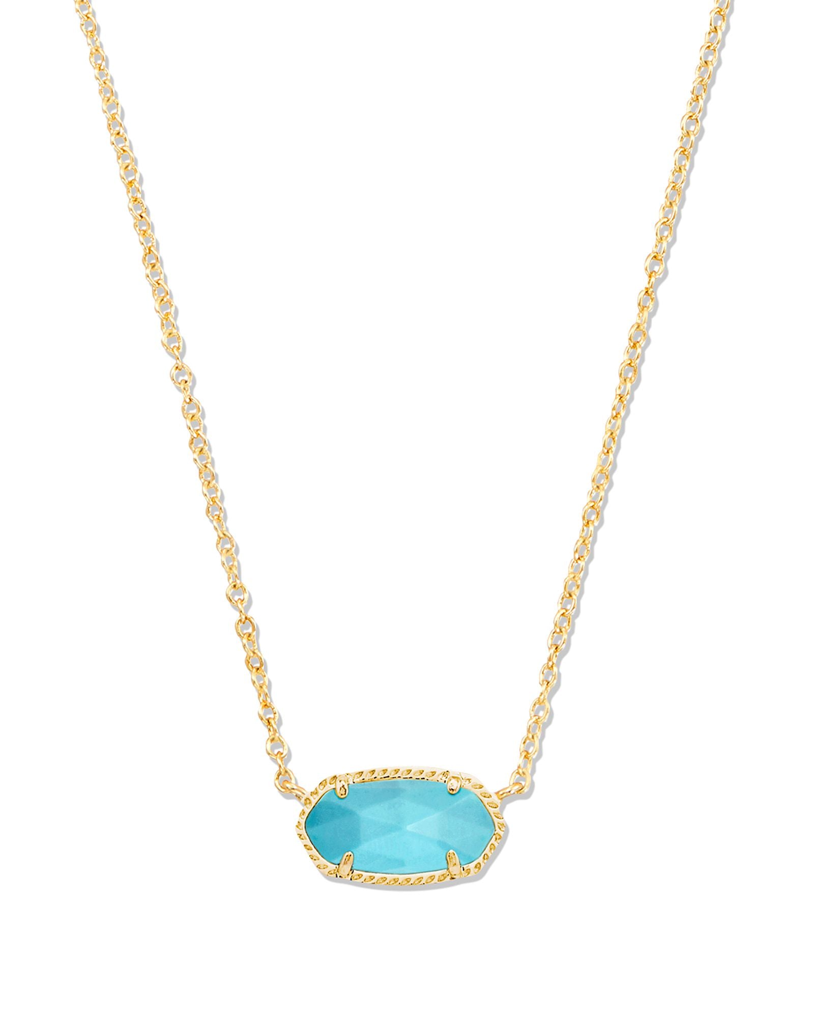 Kendra Scott Elisa Turquoise Magnesite Pendant Necklace