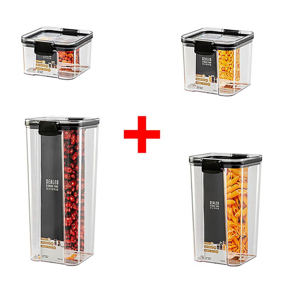 Stackable Transparent Japan Style Plastic Food Containers