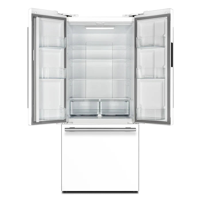 Forno Espresso Gallipoli 30-inch French Door Refrigerator with Ice Maker