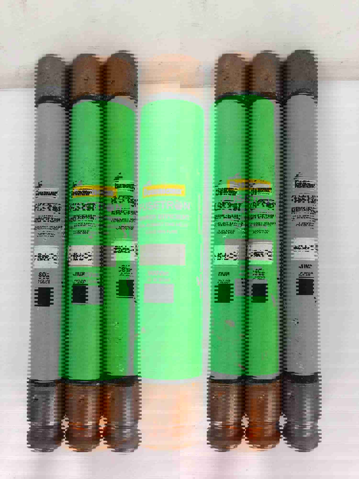 Bussman FRS-R-35 Energy Efficient Fuses - 600Vac, 250Vdc, 200Ka, Lot of 3
