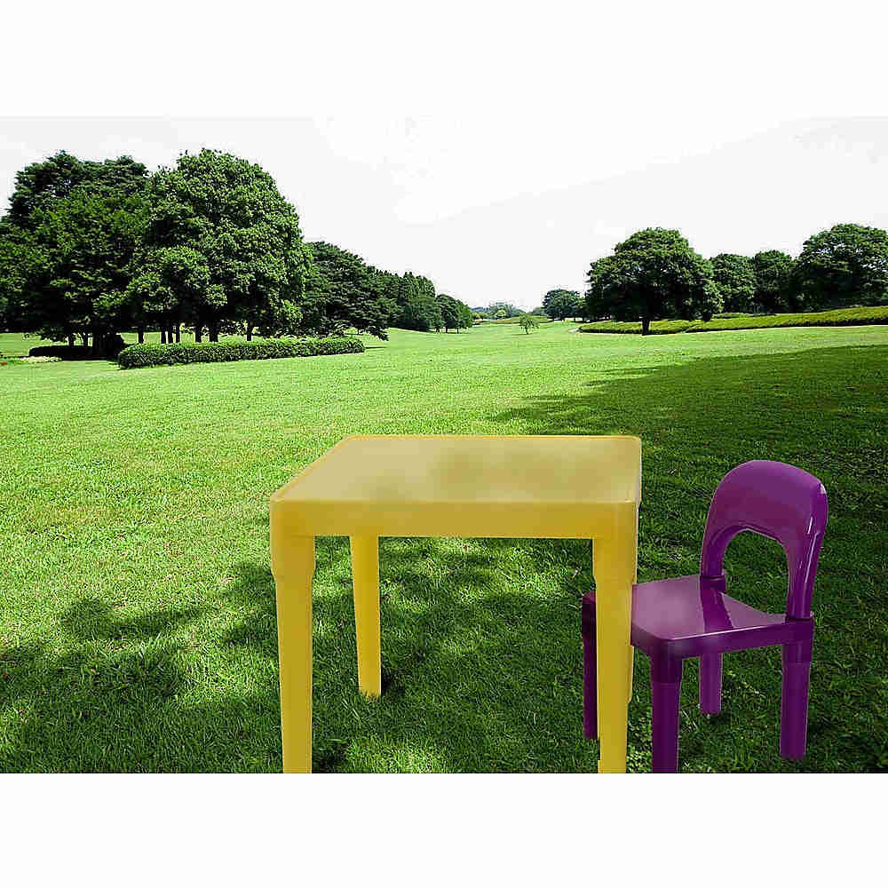Children's Play Table and Chairs Set - Perfect for Indoor and Outdoor Fun