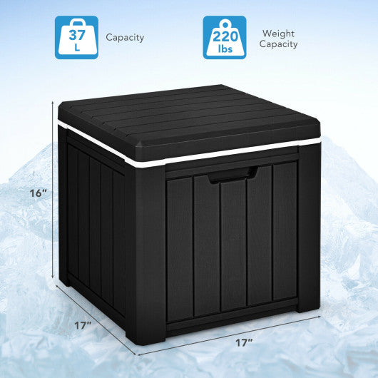 Portable 10 Gallon Ice Cooler with Multi-Function for Outdoor Adventures