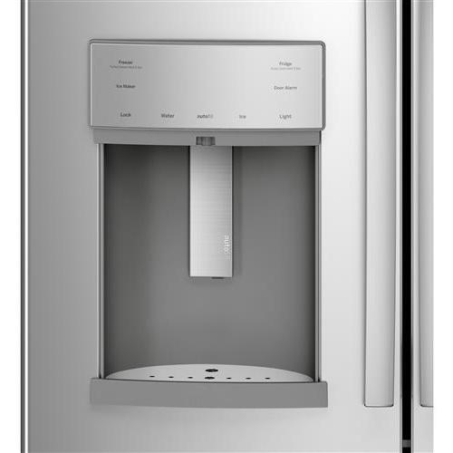 GE Profile 36-inch Counter-Depth French Door Refrigerator with TwinChill™ and Dispenser
