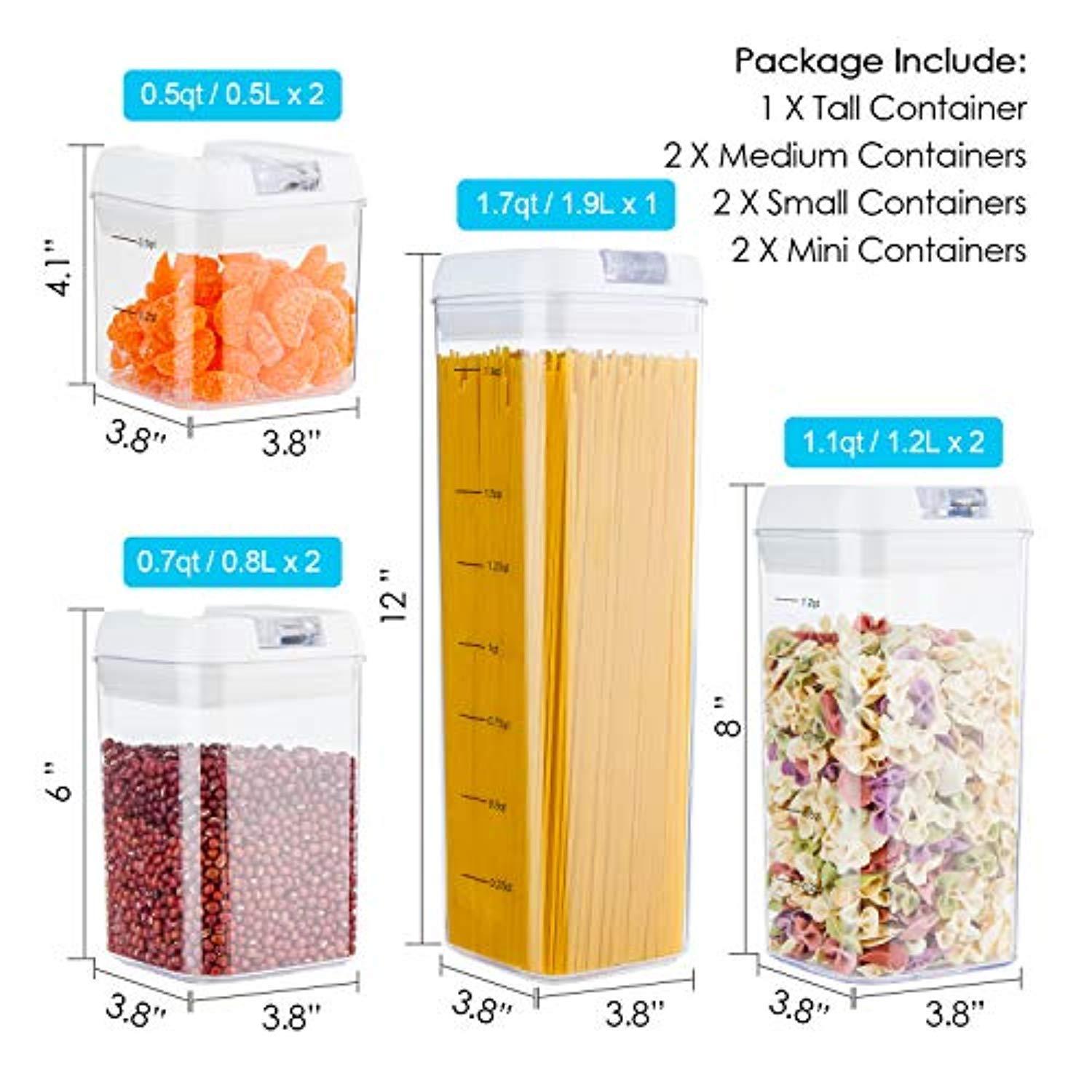 Upgraded Kitchen Organization with Stackable Food Storage Containers
