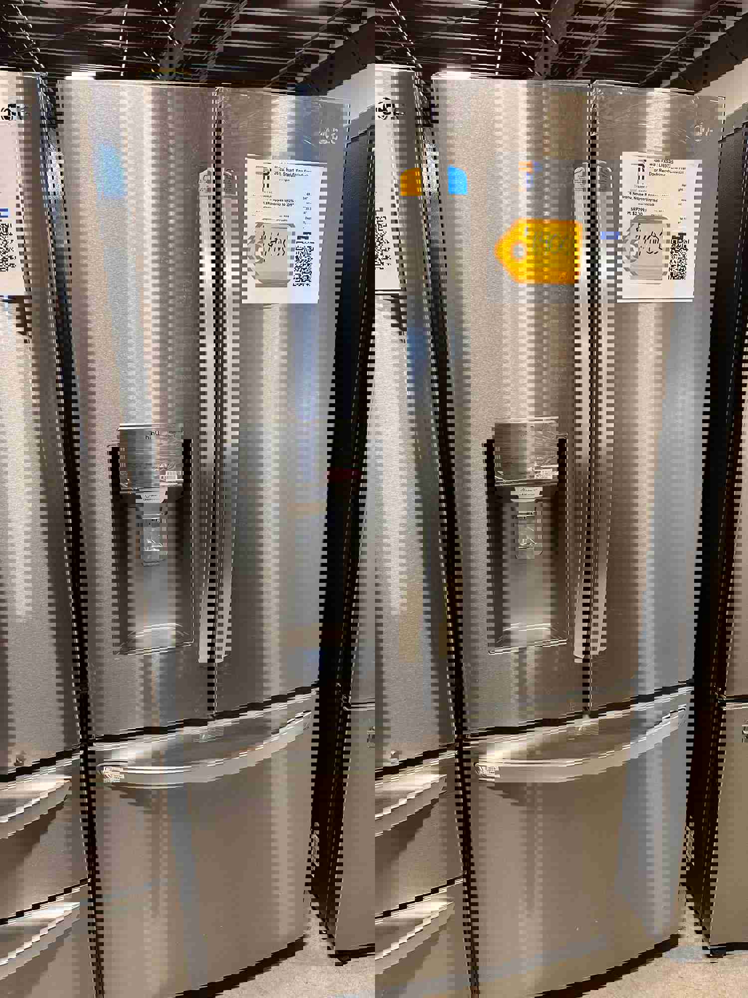 LG 26.2 Cu. Ft. French Door Smart Refrigerator with Dual Ice Maker - Stainless Steel
