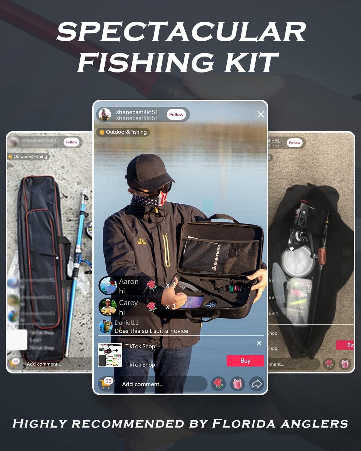 Premium Telescopic Fishing Rod and Reel Combo for Enthusiasts