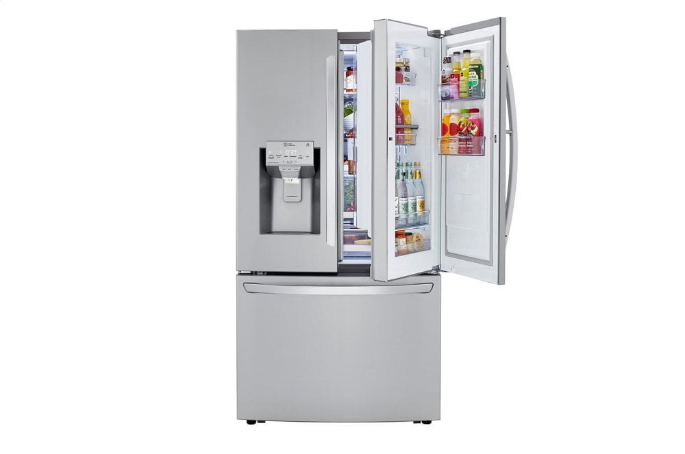 LG LRFDS3016S 30 Cu. Ft. Smart Wi-Fi Door-In-Door® Refrigerator with Craft Ice™ Maker