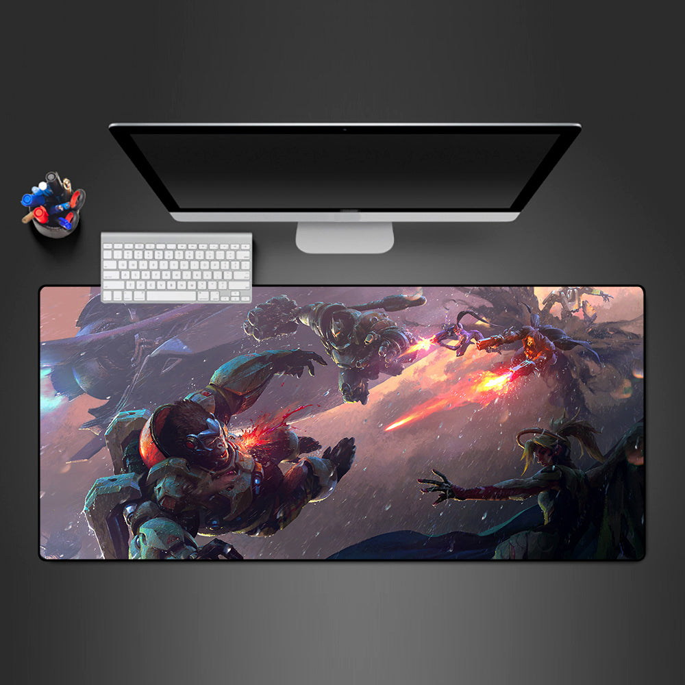 Overwatch Fall Design XXL Gaming Mouse Pad