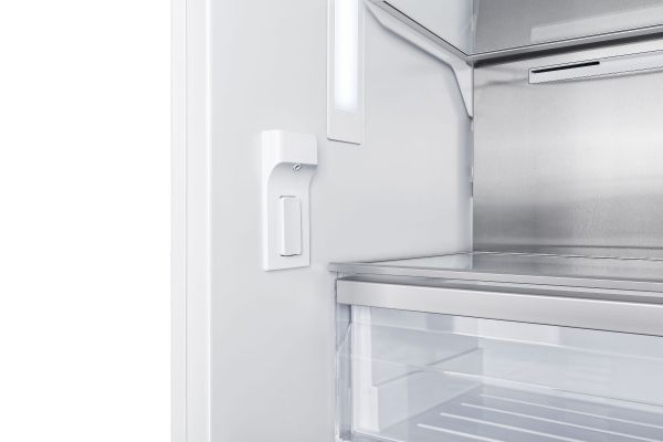 Hallman 36" Built-In French Door Refrigerator with Auto Ice Maker, Bold Bronze Trim