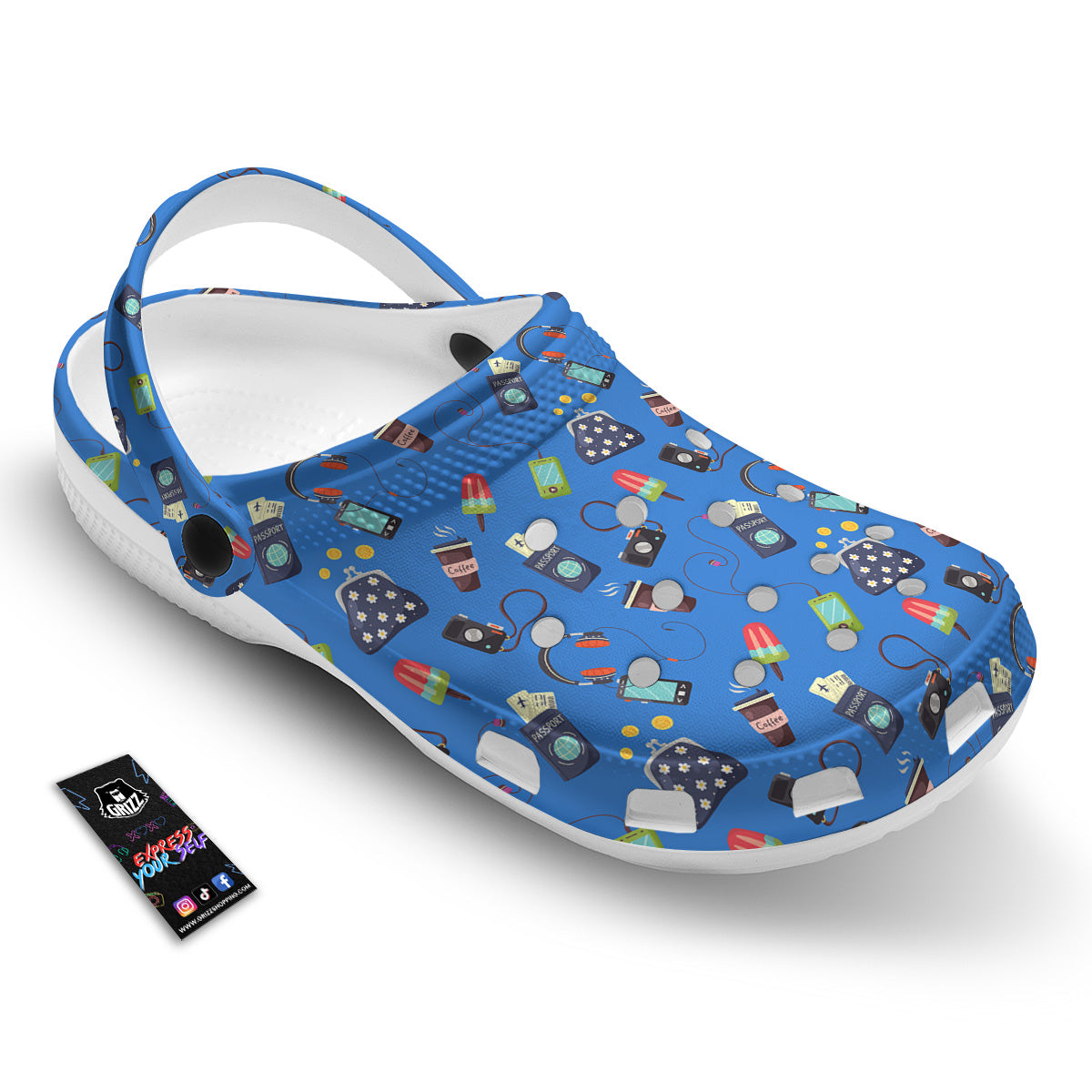 Stylish Vacation Print Clog for Comfortable Travels