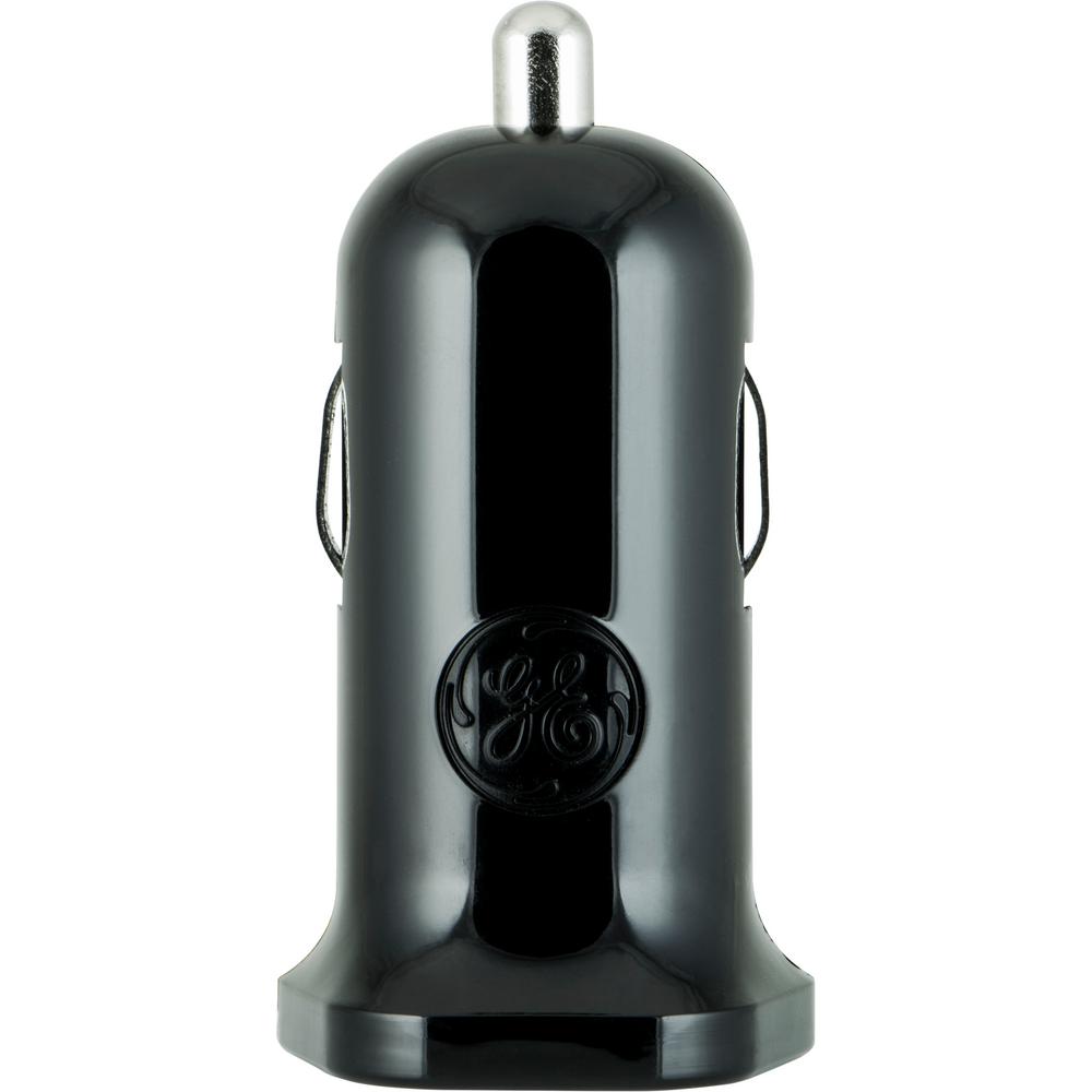 GE 2-Port USB Car Charger with Fast Charging Technology