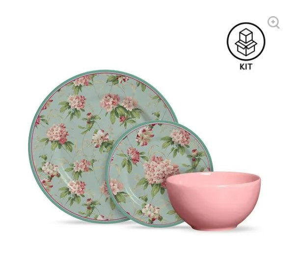 Brazilian Personal Shopper | Exclusive Set of Dishes and Green Comforter Queen Size