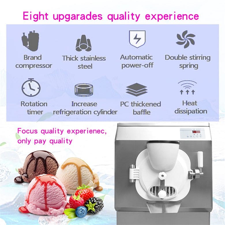 Premium Portable Gelato Maker Ice-Cream Machine