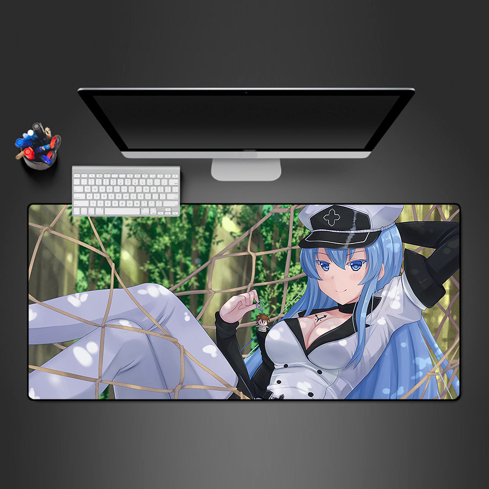 Esdeath Design XXL Gaming Mouse Pad with Premium Cloth Surface