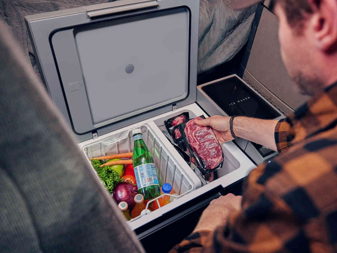 EcoFlow Glacier: 3-in-1 Portable Fridge, Freezer & Ice Maker