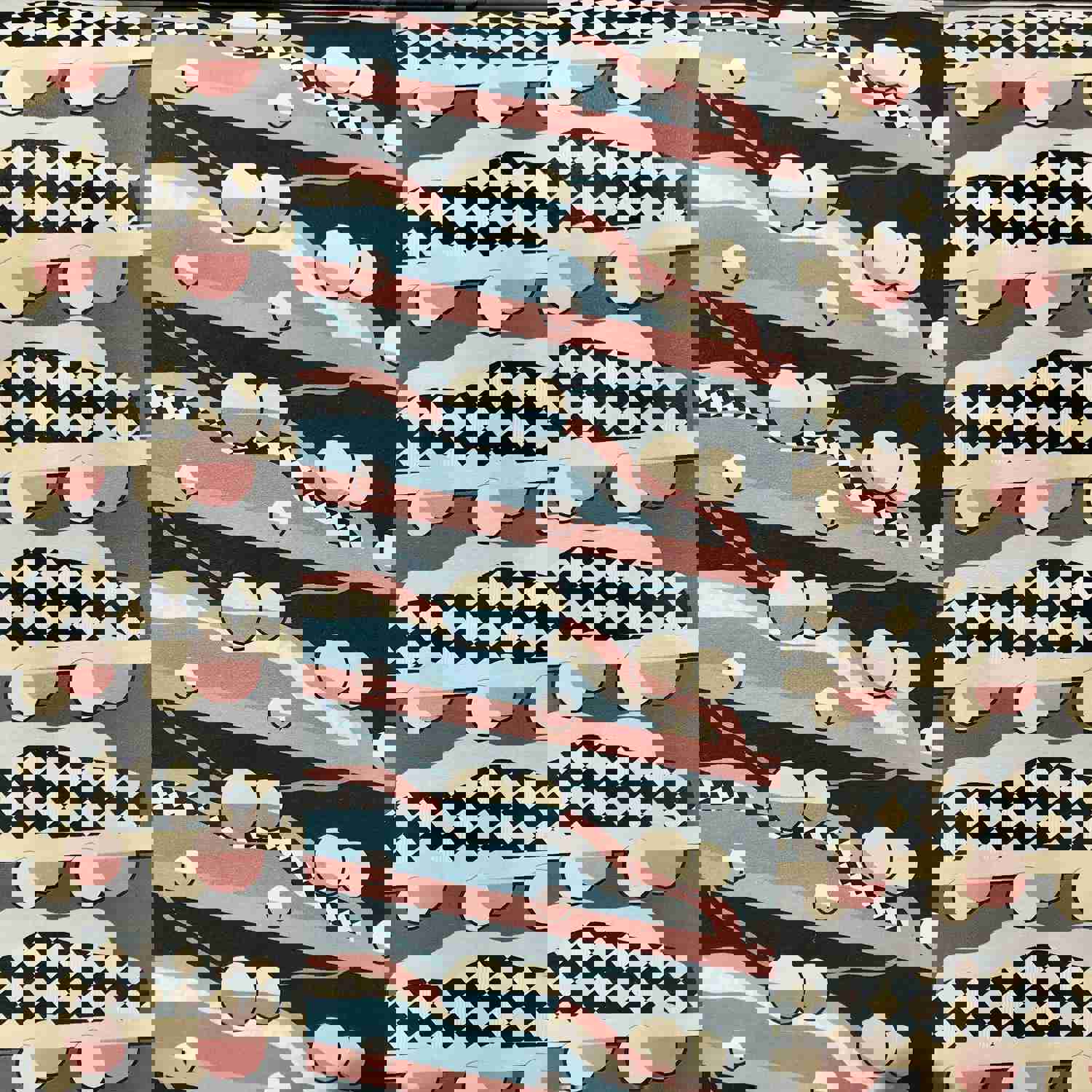 Cubism Patterned Tear-Out Paper Book