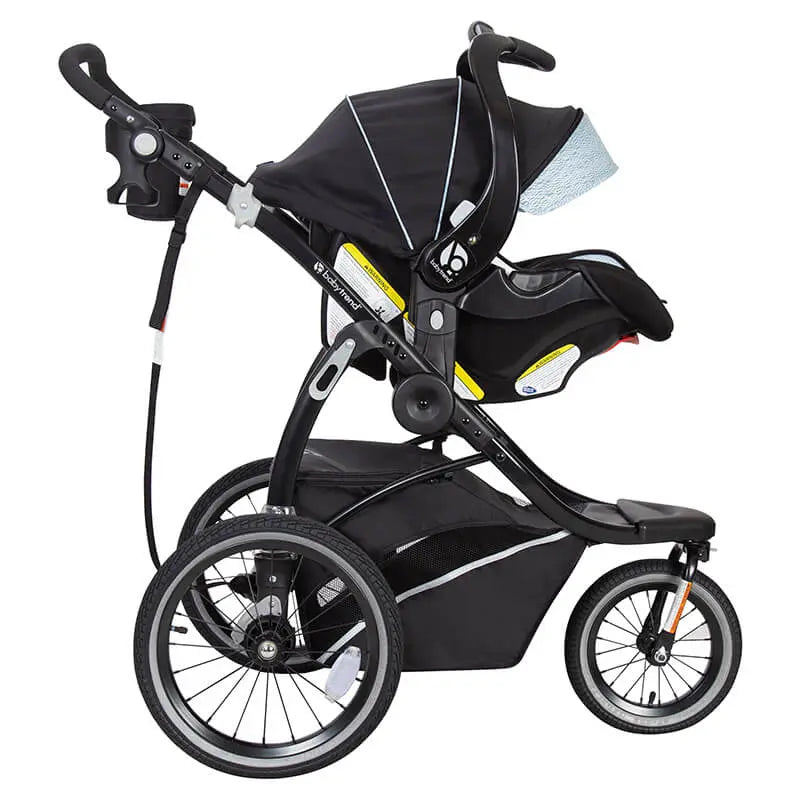 Go Gear 180º 6-in-1 Jogger Travel System with E-Shift Infant Car Seat - Blue Spectrum